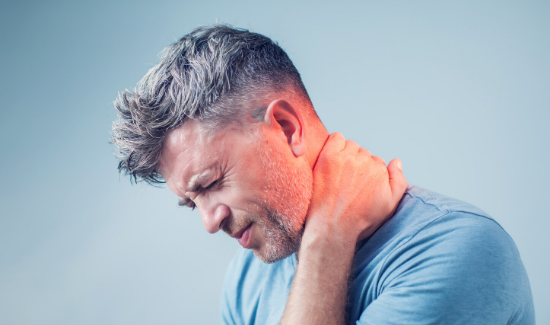 man neck pain